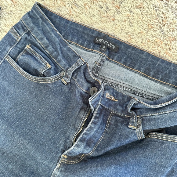 Junior Women’s (Sz 9) Set of 2 Blue Denim Skinny Jeans - Picture 3 of 3